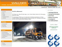 Tablet Screenshot of entsorgung-wallner.at